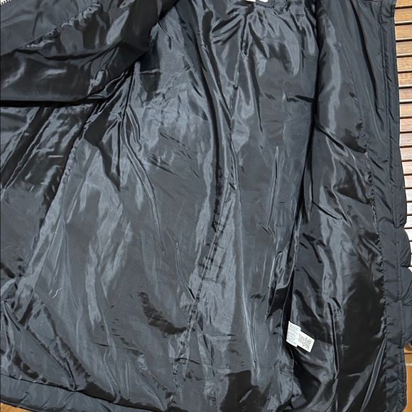 Maralyn & Me Black Faux Fur Hooded Puffer Coat Jacket Size S - Picture 9 of 11